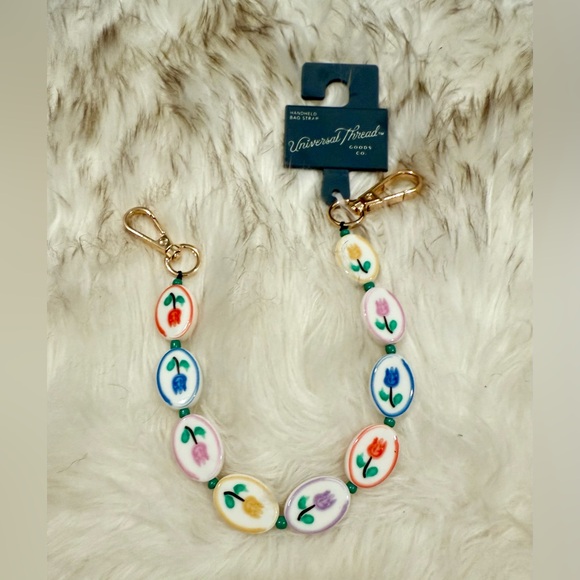 Universal Thread Multicolor Floral Shoulder Bag Strap - Picture 4 of 5